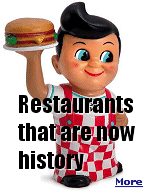 These are the fast food and chain restaurants that we grew up with that are now history or could soon be entering the history books.